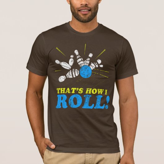 私がいかに転がるか Tシャツ (正面)