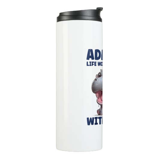 私がいないと退屈な人生だと認おもしろいめモー タンブラー (回転左)