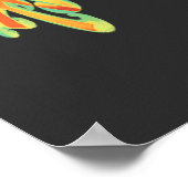 私がいないと退屈な人生を認めるヴィンテージ ポスター (角)