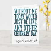 私がいなおもしろいければ父の日 カード (黄色い花)