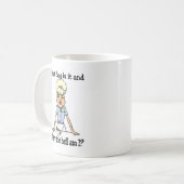私がいるところ コーヒーマグカップ (正面左)