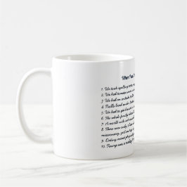 私がおもしろいお前の年齢の誕生日だったカスタマイズ時 コーヒーマグカップ