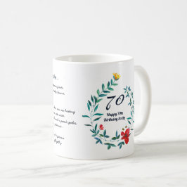 私がおもしろいお前の年齢の誕生日だったカスタマイズ時 コーヒーマグカップ