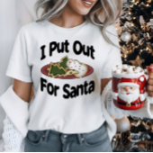 私がおもしろいサンタに出かけたクリスマスの休日 トライブレンドＴシャツ