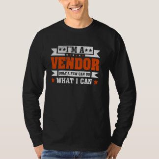私がおもしろいベンダである職業引用文 Tシャツ