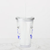 私がおもしろい先生だって怖がってはいけない アクリルタンブラー (右)