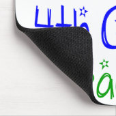 私がおもしろい4年生の先生だって怖がらせないわ マウスパッド (コーナー)