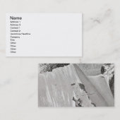 「私がおよびFeスリップまたは滑ることコーナーを渡すように試みで 名刺 (正面/裏面)