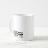 私がお母さんのためのマグをいかに転がるか コーヒーマグカップ (正面左)