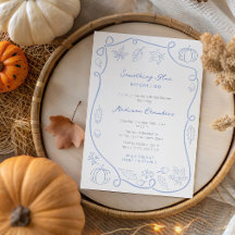 私がお洒落ブライダルシャワーする前に何か青