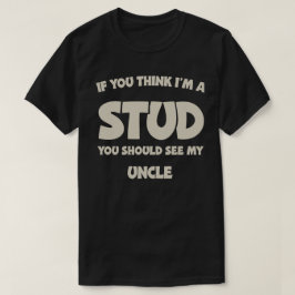 私がかっこいいと思うならおじさんを見て Tシャツ