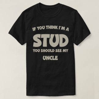 私がかっこいいと思うならおじさんを見て Tシャツ
