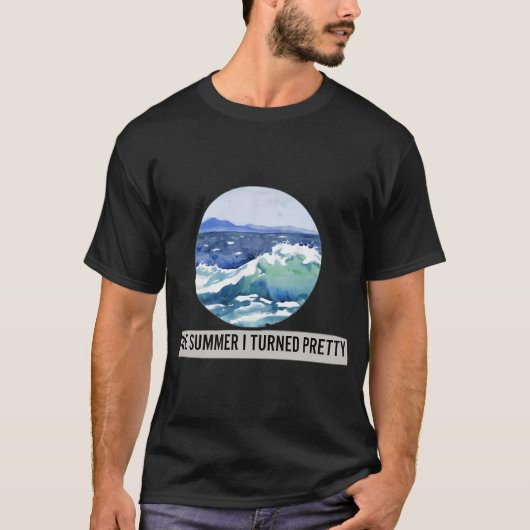 私がきれいになった夏 Tシャツ (正面)