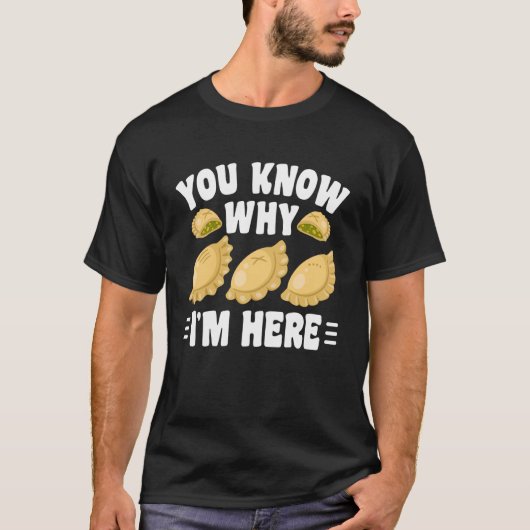 私がここにいる理由はわかるね ピエロギ Tシャツ (正面)