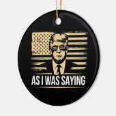 私がことわざだったトランプ セラミックオーナメント (左)