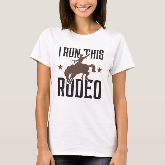 私がこのロデオを運営している Tシャツ (正面)