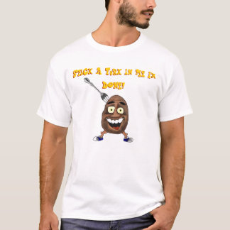 私がされる私のフォークを付けて下さい! Tシャツ