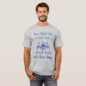 私がすること それは猫を撫でることと本を読むこと Tシャツ (正面フル)