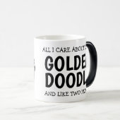 私がす気にる事は…ゴールデン・ドードル モーフィングマグカップ (正面右)