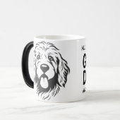 私がす気にる事は…ゴールデン・ドードル モーフィングマグカップ (正面左)