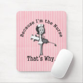 私がそういうわけでナースであるので マウスパッド (マウス)