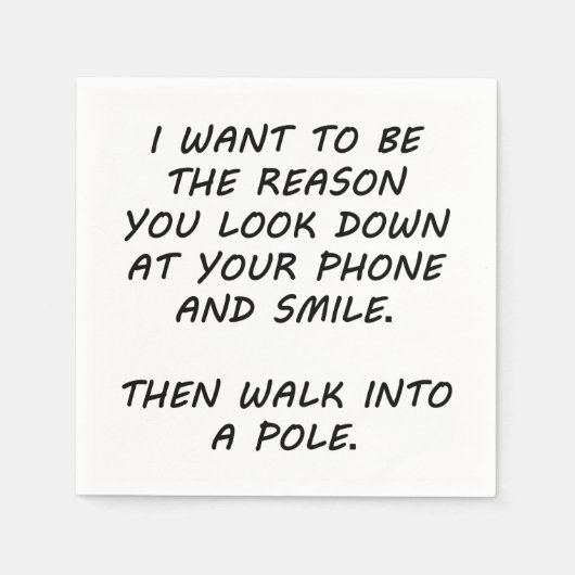 私がその理由になりたい スタンダードカクテルナプキン (正面)