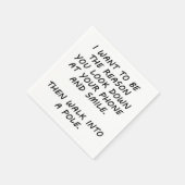 私がその理由になりたい スタンダードカクテルナプキン (角)