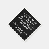 私がその理由になりたい スタンダードカクテルナプキン (角)