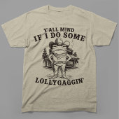 私がちょっとぶらぶらするの気になる?カエルカウボーイ トライブレンドTシャツ