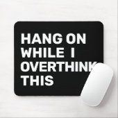 私がつるこの白黒を考え過ぎている間に マウスパッド (マウス)