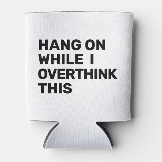 私がつるこの白黒を考え過ぎている間に 缶クーラー (正面)