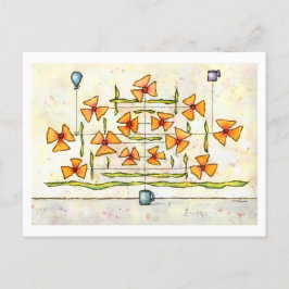 私がつる植物葉書 ポストカード