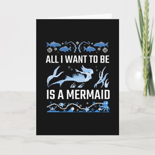 私がなりたいのは人魚だけ カード (正面)