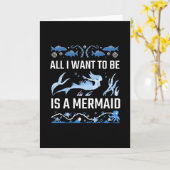 私がなりたいのは人魚だけ カード (黄色い花)