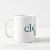 私がはっきり今見ることができる音楽マグ| コーヒーマグカップ (左)