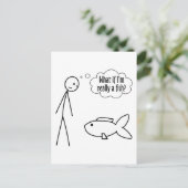 私がもし本当に魚なのは ポストカード (スタンド正面)