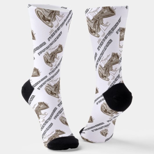 私がもし耳に聞こえないことわざ ソックス (傾斜あり)