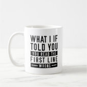 私がもし言った事 コーヒーマグカップ (左)