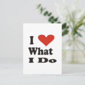 私がやっていることが好き ポストカード (スタンド正面)