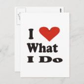 私がやっていることが好き ポストカード (正面/裏面)