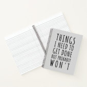 私がやらなければならないことは、多分そうはいかない  ノートブック (内部)