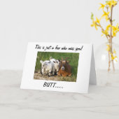 「私がや恋しく思る」とは言えない カード (黄色い花)