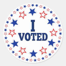 私がアメリカのスター赤白青選挙に投票