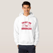 私がアメリカ人だと信じて パーカ (正面フル)