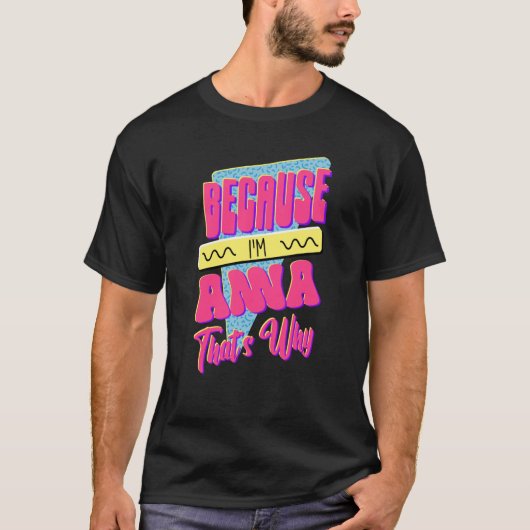 私がアンナだから Tシャツ (正面)