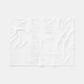 私がエイブラハム・リンカーン・ハロウィーン愛国米国のフリ フリースブランケット (正面(横))