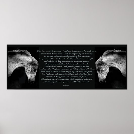 私がオールドホースプリントのとき ポスター (正面)