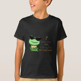 私がカエルか王子かわかりますか? Tシャツ
