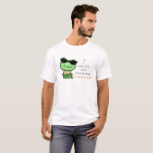 私がカエルか王子かわかりますか? Tシャツ (正面フル)