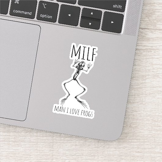 私がカエルを愛する人 シール (詳細)